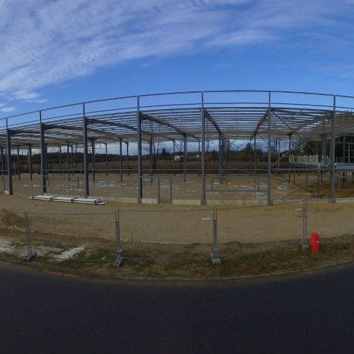 Construction site industriel groupe RUBANS