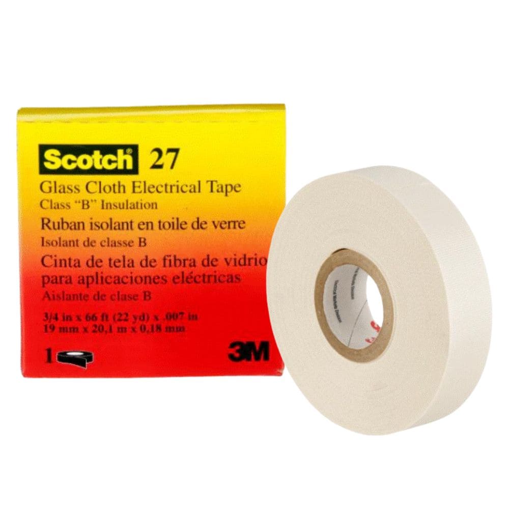 Ruban électrique tissu de verre 3M™Scotch®27