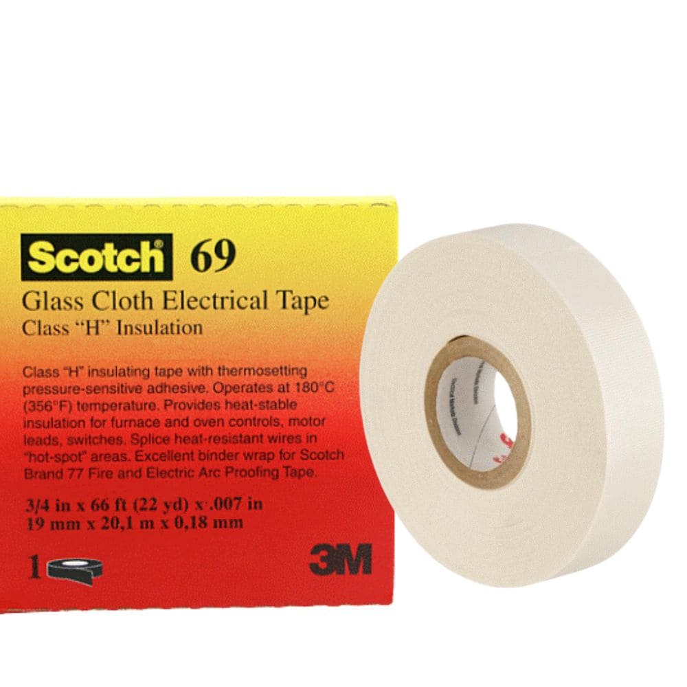 Isolation électrique auban électrique tissu de verre 3M™Scotch®69