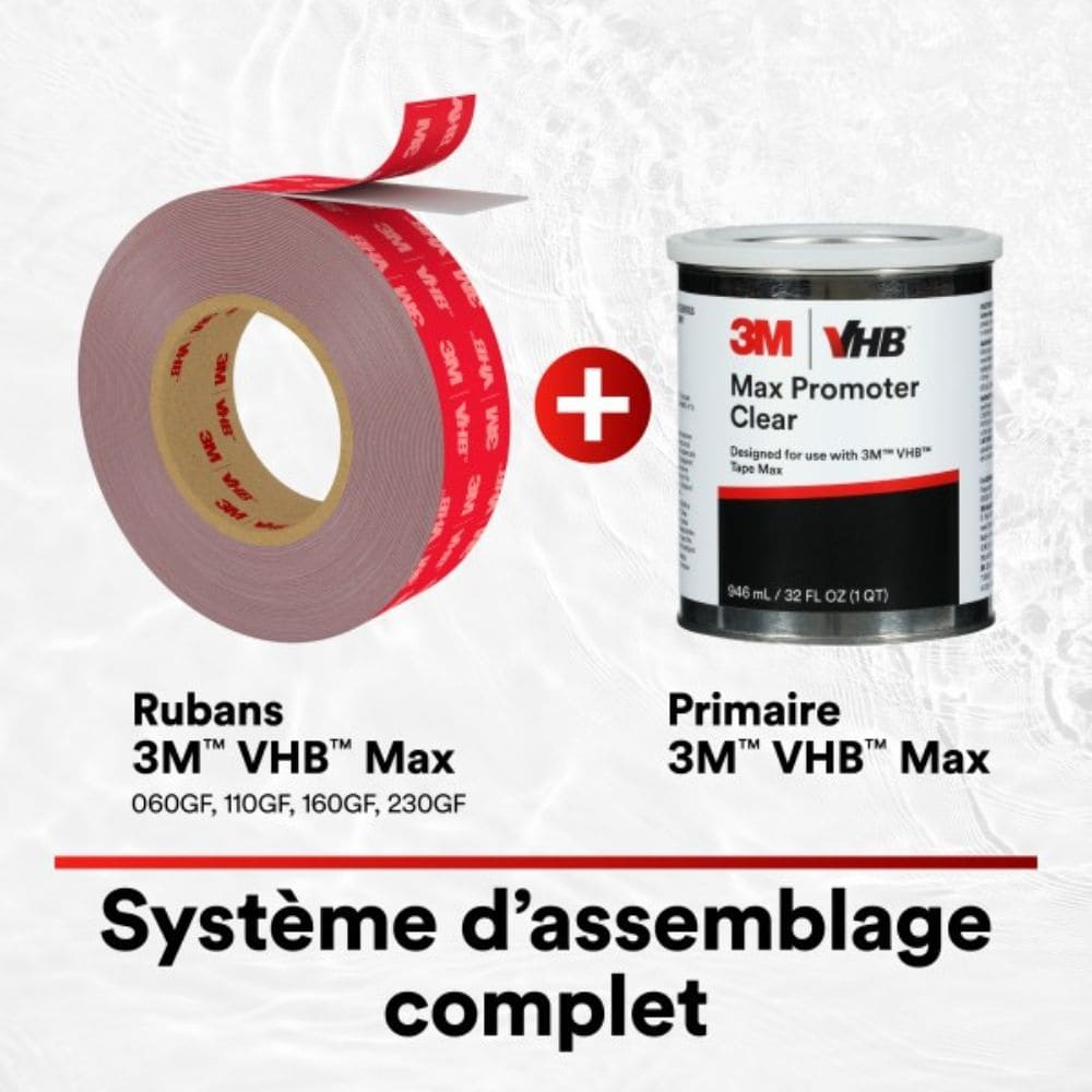 Gamme 3M™VHB™Max + primaire